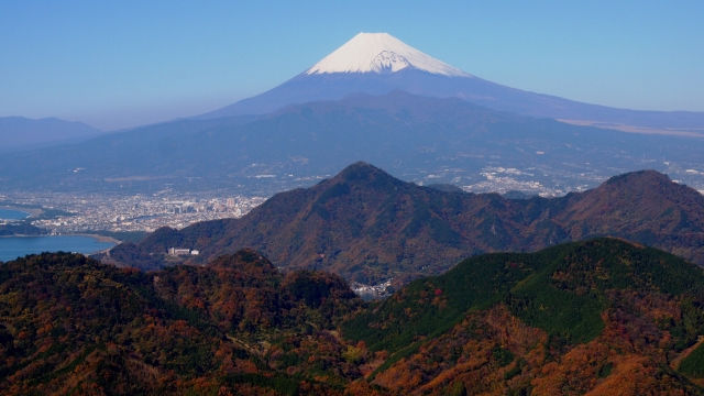 葛城山からの眺め